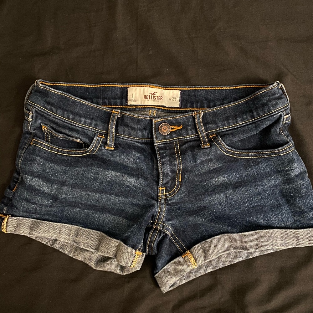 Hollister Dark Wash Shorts